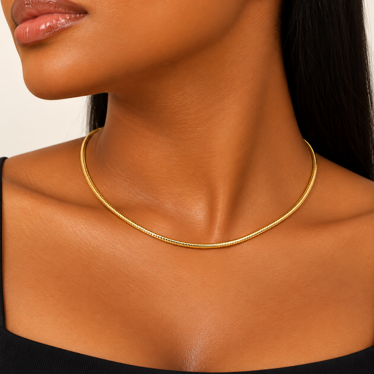 Plain cord Necklace