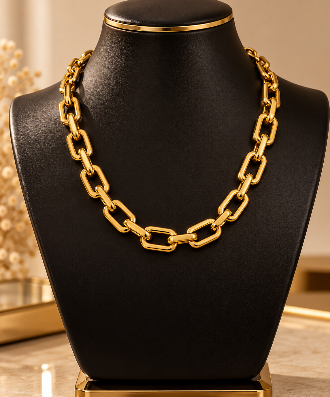 Chunky Link Chain Necklace – Statement Jewellery